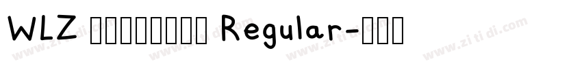 WLZ 原刻康熙體手機版 Regular字体转换